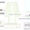 decorative night light lamp with USB light charged by power bank