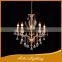 Vintage Best Selling Top Quality 5 Lights Crystal Candle Chandelier with Diamond Drops