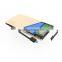 2015 Ultra Slim custom Power Bank 5000mAh Li-Polymer battery Built in cables mobile charger Dual USB Ports charging station