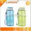 Large capacity clear plastic wide mouth water bottle