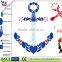 DIY snowman shape decoration sticker design