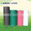 Shockproof 6mm latex foam rolls with fabric