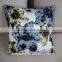 Colorful flower design printed painting sofa cushion pillow cover
