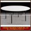 Hotel furniture folding banquet hall table, used round banquet tables for sale