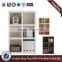 White color 1.6 height office display cabinet type wooden filing cabinet (HX-4FL056)