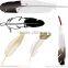 long lasting non-toxic CMYK printing feather body temporary custom tattoo
