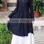 OEM service China factory custom made arabic basic muslim pleated loose tunic