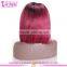Gorgeous Straight Two Tone Wigs Burgundy Short Bob Ombre Lace Front Wig With Baby Hair