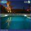 Plastic Led Fiber Optic Swimming Pool Lighting With Fiber Optic Rope Cable