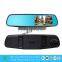 4.3inch Mirror Dvr, Car Dvr Recorder Dual Camera Rearview Mirror XY-9064d