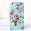 New style silicone retro flower soft mobile phone back cover