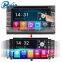 High quality 6.2 inch Touch Screen Double Din Car Stereo with DVD Bluetooth Radio USB SD AUX 2 Din Multimedia System with GPS