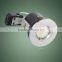 Alu 3-7W COB Sharp chip Fire rated downlight titable