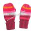 wholesale factory baby kids custom winter warm acrylic gloves