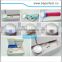 New desigh handheld 1Mhz ultrasonic and positive ion and negative and led blue green yellow light therapy beauty machine