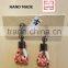 Japanese Handmade Fashion Earrings from Kimono Fabric