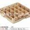 plastic glass rack, cup rack with 9/25/16/20/36/49 compartments