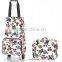 Print Collection Rolling Wheeled Shopping Tote Bag