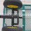 4 Wheel Wheelbarrow Garden Utility Trolley Cart