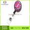 China wholesale ID card holder polyester lanyard with custom badge reel