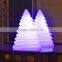 Christmas ornaments LED glowing tower lamp led Christmas tree decorations USB rechargeable used indoor/outdoor