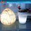 Sale Led Planter/cylinder Led Flowerpot With PE Material