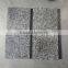 10X10CM hand cut polished small black polished granite coaster
