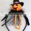 Halloween pumpkin hairband pumpkin hat design headband