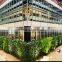 SJ0409008 outdoor decoration synthetic cheap vertical green plastic grass wall artificial
