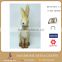 9 Inch Hand-painted Ceramic Rabbit Figurine Gifts for Garden Ornament