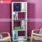 hot sale wood cube storage shelf easy assembly Collection Bookcase 4 tiers multifunction bookshelf wholesale