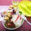 promotionl plastic lunch box with lid&dressing