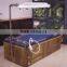 2016 Factory Supply Big Massage Bath Tub Freestanding Hot Tub for Spa
