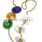 Mardi Gras/ Dionysia promotional hat pendant with beads necklace
