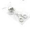 18/8 scissor ice scream tongs stainless steel kitchen tongs