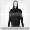 Custom men gym top wear sublimated hoodie slim fit fitness hoodie