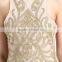 Domin fashion designer one piece beading and sequin party dress