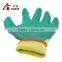 Anti tear latex nirtile coated cotton glove