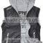 CVC Weaving Plaids Men's Sweater Waistcoat Reversible