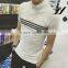 Men fashion simple design polo short sleeve shirt