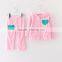 Custom wholesale children's girls boutique clothing sets/ New Fashion Style Girls Sports Clothes Set