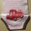 OEM or stocked 100% cotton Newborn Infant Baby Romper Coffee Cotton Jumpsuit Pattern