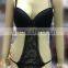 Fashion women top hot selling transparent lace lingerie from Shantou Sanhui factory