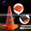 Traffic LED lighting up flashing RGB Road Cone For Night Safety