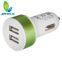 Car Charger Adaptor Bullet Dual Mini USB 2-Port for Apple IPhone 4 S 5 Samsung