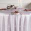 Wedding Banquet Table Cloth with Embroidered Logo