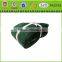 double sides dark green micro plush sherpa blanket