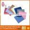 Zigzag Cutting Edge Microfiber Cleaning Cloth With Different Color