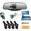 Bluetooth handsfree car kit with 3.5''TFT display bluetooth rearview mirror BT-728