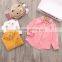 Autumn Children's Boutique Clothing Wholesale Infant Girls Cotton Top Baby corduroy Long Sleeve Ruffle Shirt